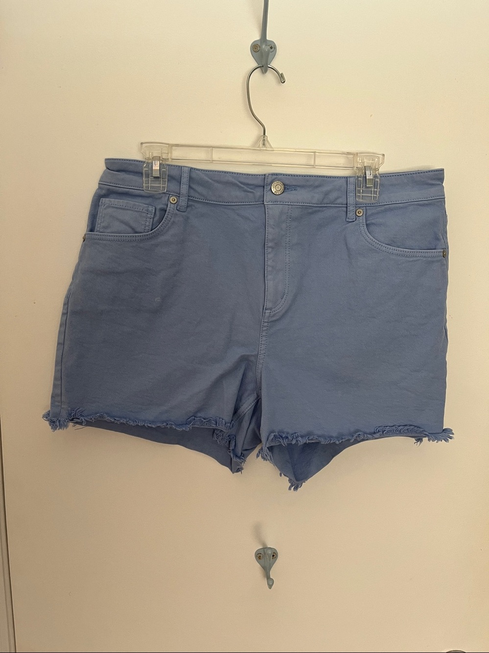 Daisy Duke Cornflower Blue Shorts